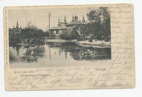 Königsberg (Pr.), Stadtkreis Königsberg Königsberg (Pr.), Tiergarten, Ententeich Königsberg, Tiergarten