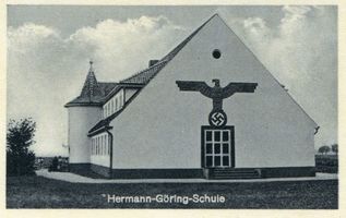 Rauterskirch, Kreis Elchniederung Lappienen, Hermann Göring Schule Лаппиенен, школа Германа Геринга