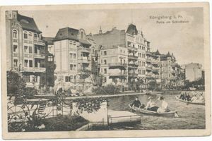 Königsberg (Pr.), Stadtkreis Königsberg Königsberg (Pr.), Partie am Schloßteich Königsberg, Schloßteich