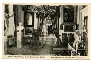 Beinuhnen, Kreis Angerapp Beynuhnen, Schloß, Graues Zimmer/Grauer Saal I 