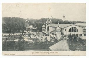 Tilsit, Stadt, Stadtkreis Tilsit Tilsit, Park Jakobsruh, Gewerbeausstellung, Ausstellungsgelände II Tilsit, Park Jakobsruh, Gewerbeausstellung 1905