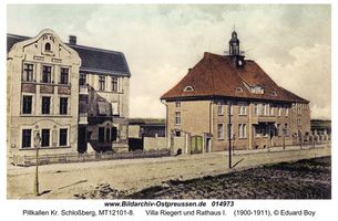 Schloßberg, Kreisstadt, Kreis Schloßberg  