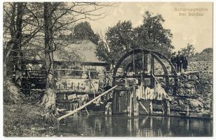 Soldau, Kreis Neidenburg Soldau, Scharnaumühle Зольдау, мельница Шарнау
