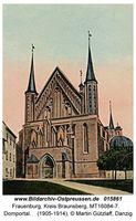 Frauenburg, Kreis Braunsberg  Frauenburg, Dom