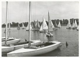  Mauersee, Regatta auf dem See IV Masurische Seen