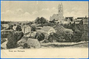 Mehlsack, Stadt, Kreis Braunsberg Mehlsack, Totalansicht III 
