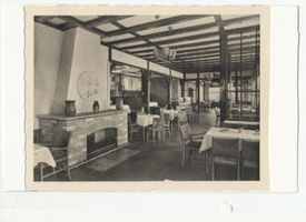Cranz Kr. Samland, Ort, Kreis Samland Cranz Kr. Samland, Ostbad Gaststätte, Gastraum Samland, Orte im Kreis