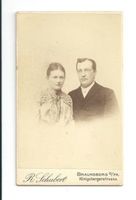 Braunsberg Kr. Braunsberg, Kreis Braunsberg Königsberger Straße Braunsberg, Ev. Kirche, Pfarrer Karl Wilhelm Hildebrandt und Frau Margarete, geb. Fleuch 