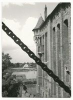 Marienburg, Westpr., Kreis Marienburg Marienburg i. Westpr., Blick vom Schloß auf die Nogat Marienburg, Schloß