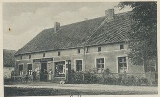 Trappen, Ort, Kreis Tilsit-Ragnit Trappen, Gasthof Eugen Bollmann Траппен, трактир Ойгена Больманна