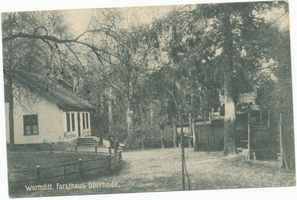 Wormditt, Kreis Braunsberg Wormditt, Forsthaus Oberheide Вормдитт, лесной дом Оберхайде