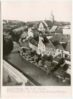 Heilsberg Kr. Heilsberg, Stadt, Kreis Heilsberg Heilsberg Kr. Heilsberg, Teilansicht mit Kath. Kirche IV Хайльсберг, район Хайльсберг, частичный вид с католической церковью, IV