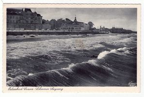 Cranz Kr. Samland, Ort, Kreis Samland Cranz Kr. Samland, Schwerer Seegang 