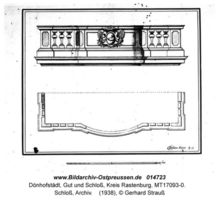 Dönhofstädt, Gut und Schloß, Kreis Rastenburg 