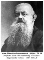 Drengfurth, Stadt, Kreis Rastenburg Marktplatz