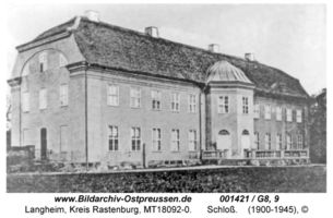 Langheim, Kreis Rastenburg 