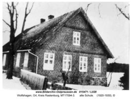 Wolfshagen Kr. Rastenburg, Ort, Kreis Rastenburg 