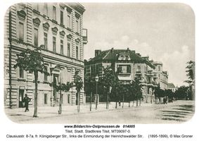 Tilsit, Stadt, Stadtkreis Tilsit Clausiusstraße 7a-8