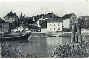 Tapiau, Kreis Wehlau Tapiau, Blick über die Deime II 