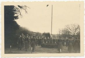 Obrotten, Kreis Samland Obrotten, Reichsarbeitsdienstlager 2/13, Verpflichtung der Maiden 