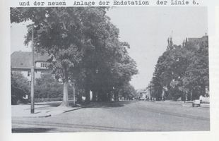 Königsberg (Pr.), Stadtkreis Königsberg Hammerweg Königsberg, Amalienau, Hammerweg, nach dem Ausbau Königsberg, Stadtteil Amalienau