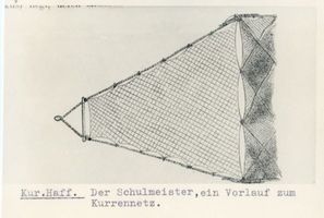  Kurisches Haff, Der Schulmeister, ein Vorlauf zum Kurrennetz Kurisches Haff, Fischerei