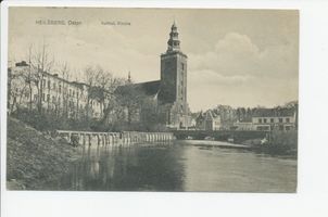 Heilsberg Kr. Heilsberg, Stadt, Kreis Heilsberg Heilsberg Kr. Heilsberg, Katholische Kirche XII Хайльсберг, р-н Хайльсберг, католическая церковь, XII