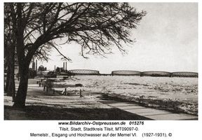 Tilsit, Stadt, Stadtkreis Tilsit Memelstraße