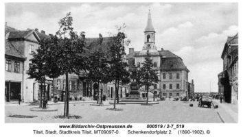Tilsit, Stadt, Stadtkreis Tilsit Schenkendorfplatz  