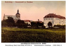 Bischofsburg, Stadt, Kreis Rößel 