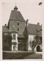 Schönberg Kr. Rosenberg, Kreis Rosenberg Schönberg Kr. Rosenberg, Schloß mit Torbau Шёнберг, округ Розенберг, замок с башней ворот