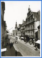 Insterburg, Stadt, Stadtkreis Insterburg Hindenburgstraße (fr. Goldaper Straße֨枆蟬뚶ße) 10 Insterburg, Hindenburgstraße, Blickrichtung Alter Markt III Инстербург, Гинденбургштрассе, вид в сторону Старого рынка, III