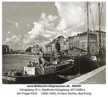 Königsberg (Pr.), Stadtkreis Königsberg  Königsberg, Pregel