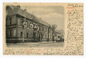 Gumbinnen, Stadt, Kreis Gumbinnen Gumbinnen, Möbelfabrik von H. E. Brenke 