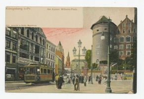 Königsberg (Pr.), Stadtkreis Königsberg Kaiser-Wilhelm-Platz Königsberg (Pr.), Kaiser-Wilhelm-Platz Кёнигсберг (Пр.), площадь Кайзера Вильгельма