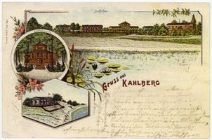 Kahlberg-Liep, Ort, Kreis Elbing Kahlberg-Liep, Haffufer, Kaffemühle, Strandhalle 