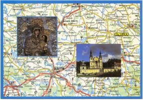 Heiligelinde, Kreis Rastenburg Heiligelinde, Kloster und Marienbild 