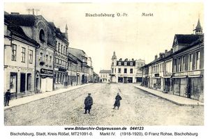 Bischofsburg, Stadt, Kreis Rößel 
