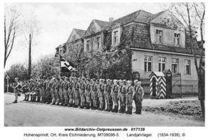 Hohensprindt, Ort, Kreis Elchniederung 