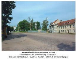 Kuckerneese, Ort, Kreis Elchniederung Am Markt