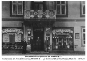 Kuckerneese, Ort, Kreis Elchniederung Am Markt
