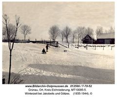 Grünau Kr. Elchniederung, Ort, Kreis Elchniederung 