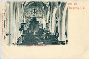 Königsberg (Pr.), Stadtkreis Königsberg Großer Domplatz Königsberg (Pr.), Dom, Innenansicht VI Königsberg, Dom