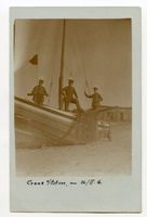 Cranz Kr. Samland, Ort, Kreis Samland Cranz Kr. Samland, 3 Soldaten am Strand Кранц, Самбия, 3 солдата на пляже