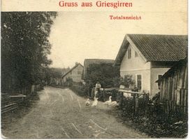 Grieswalde, Kreis Angerapp Griesgirren, Totalansicht Грисгиррен, общий вид