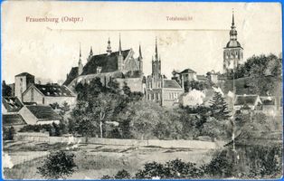 Frauenburg, Kreis Braunsberg Frauenburg, Ortsansicht III 