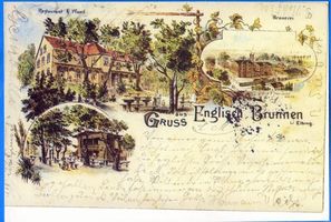 Englisch Brunnen, Stadtkreis Elbing Englisch Brunnen, Restaurant und Brauerei «Английский источник», ресторан и пивоварня