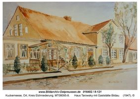 Kuckerneese, Ort, Kreis Elchniederung Tilsiter Straße