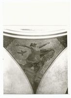 Tilsit, Stadt, Stadtkreis Tilsit Tilsit, Wandgemälde in der Kapelle des Krematoriums III 