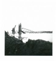 Tilsit, Stadt, Stadtkreis Tilsit Tilsit, Die gesprengte Luisen-Brücke VI 